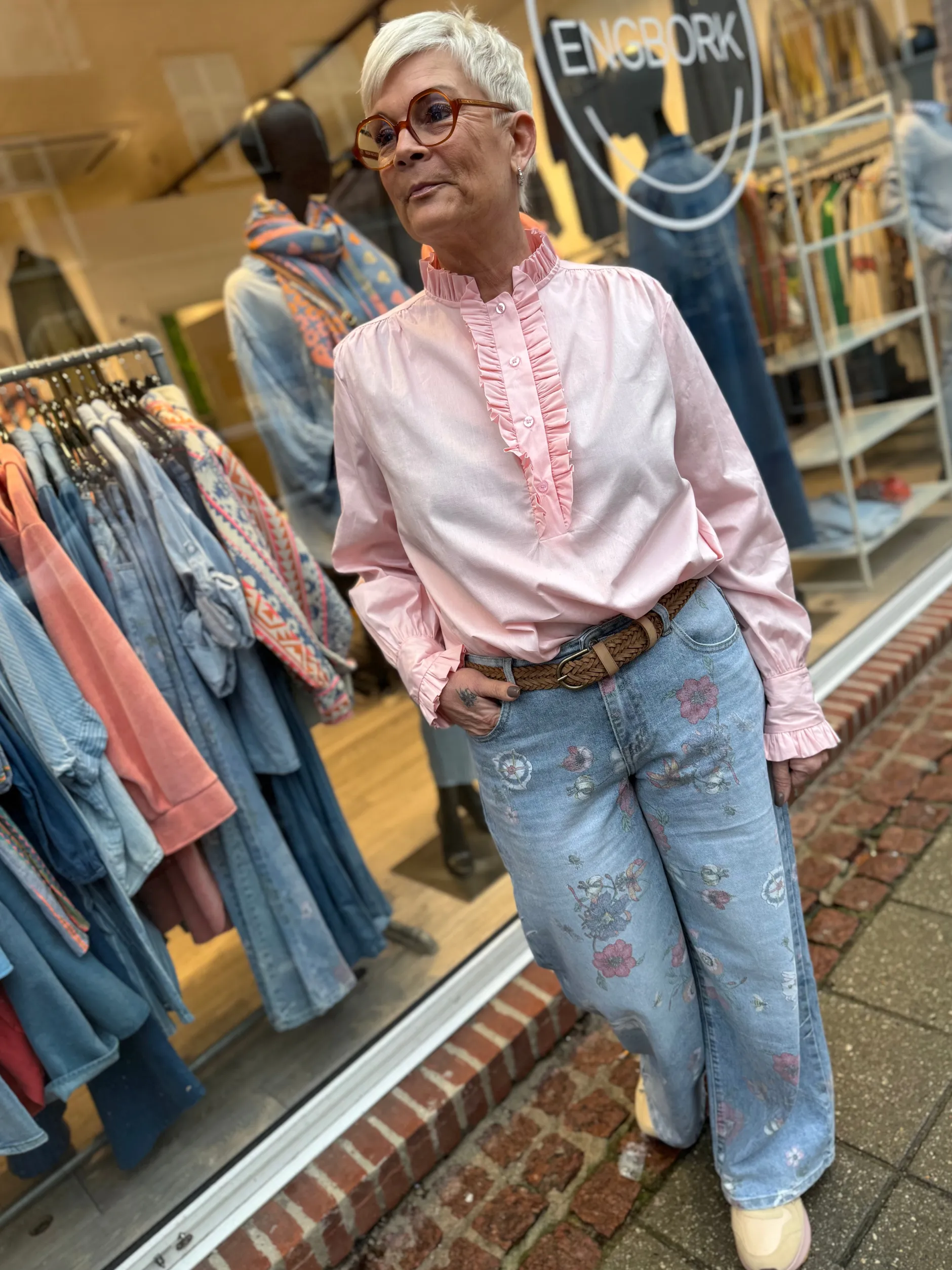 boho_love_b_shirt_rosa_4.webp Fashion B1197 shirt Bluser | Skjorter
