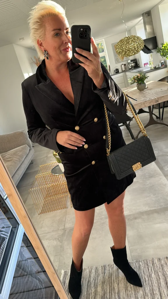 Clearance By Attentif V2020 velour blazer Blazer