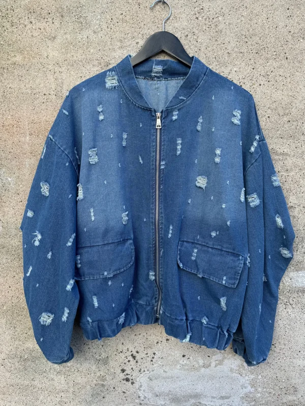 Sale By Billie denim bomber Overtøj