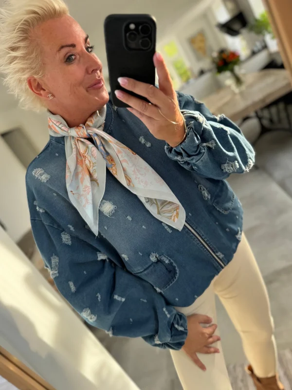 Sale By Billie denim bomber Overtøj