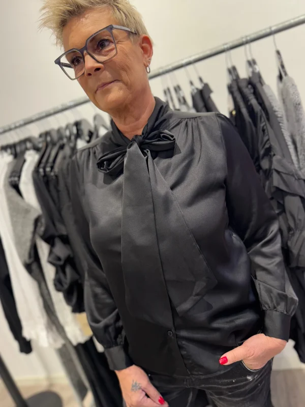 New By Birdie skjorte bow Bluser | Skjorter