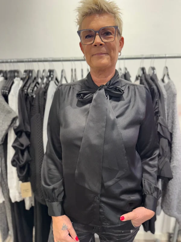 New By Birdie skjorte bow Bluser | Skjorter