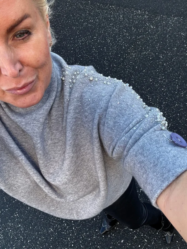 Outlet By Blake knit pearls Strik