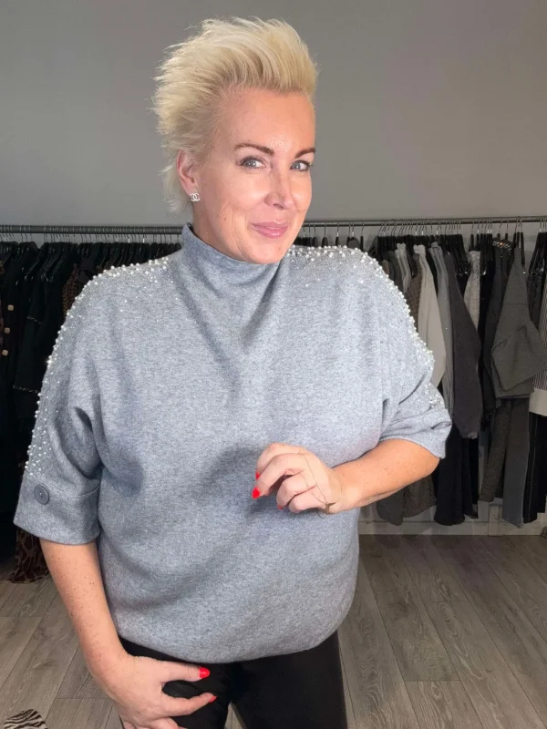 Outlet By Blake knit pearls Strik