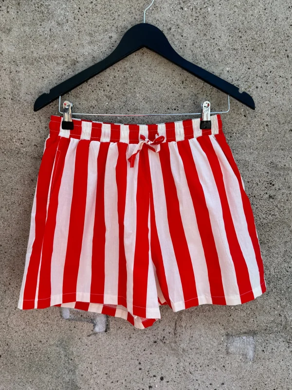 Outlet By Candy skjorte + shorts stripe Bluser | Skjorter