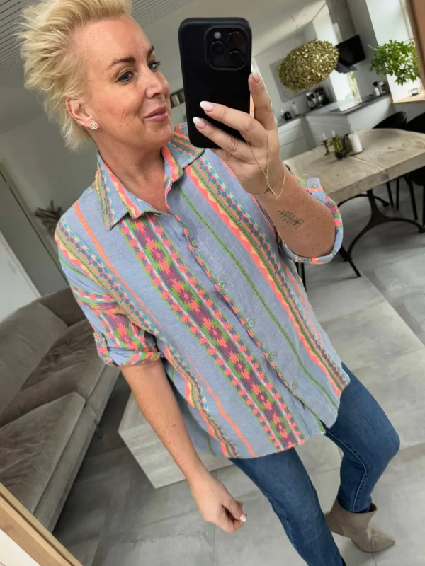Clearance By Chia NEON skjorte Bluser | Skjorter