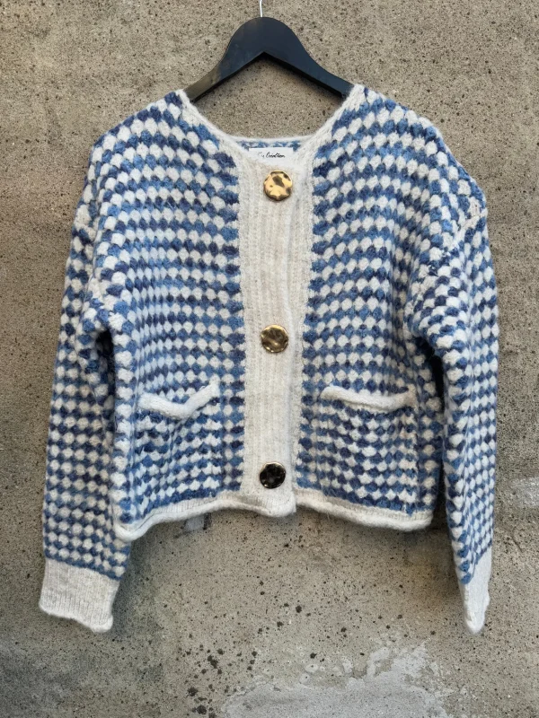 Hot By Coco cardigan creme Cardigans | Strik