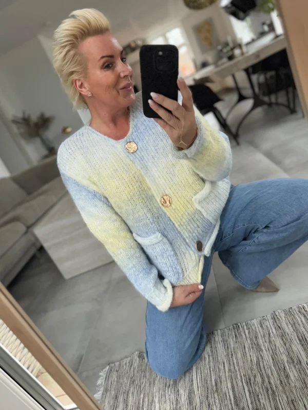 Online By Coco cardigan blue Cardigans | Strik