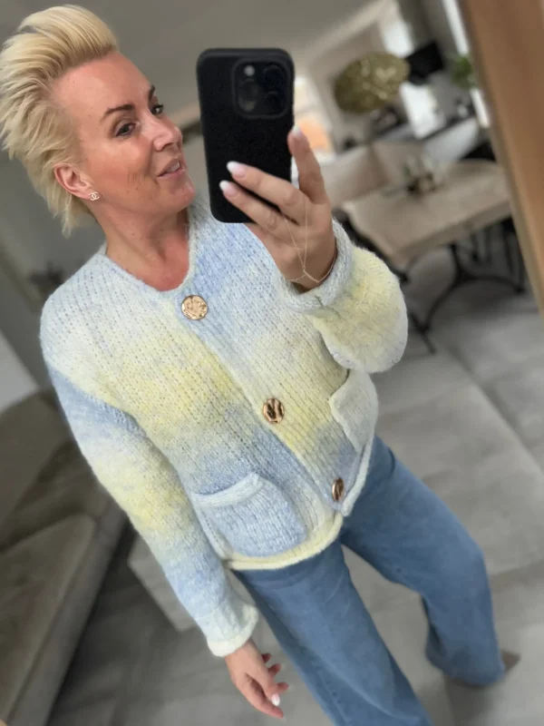 Online By Coco cardigan blue Cardigans | Strik