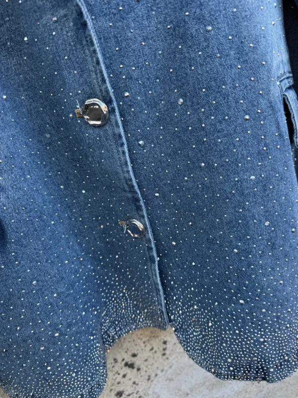 Discount By Drew denim glitter washed Overtøj