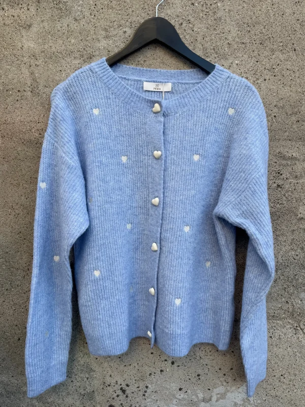 Sale By HEART cardigan melange Cardigans | Strik