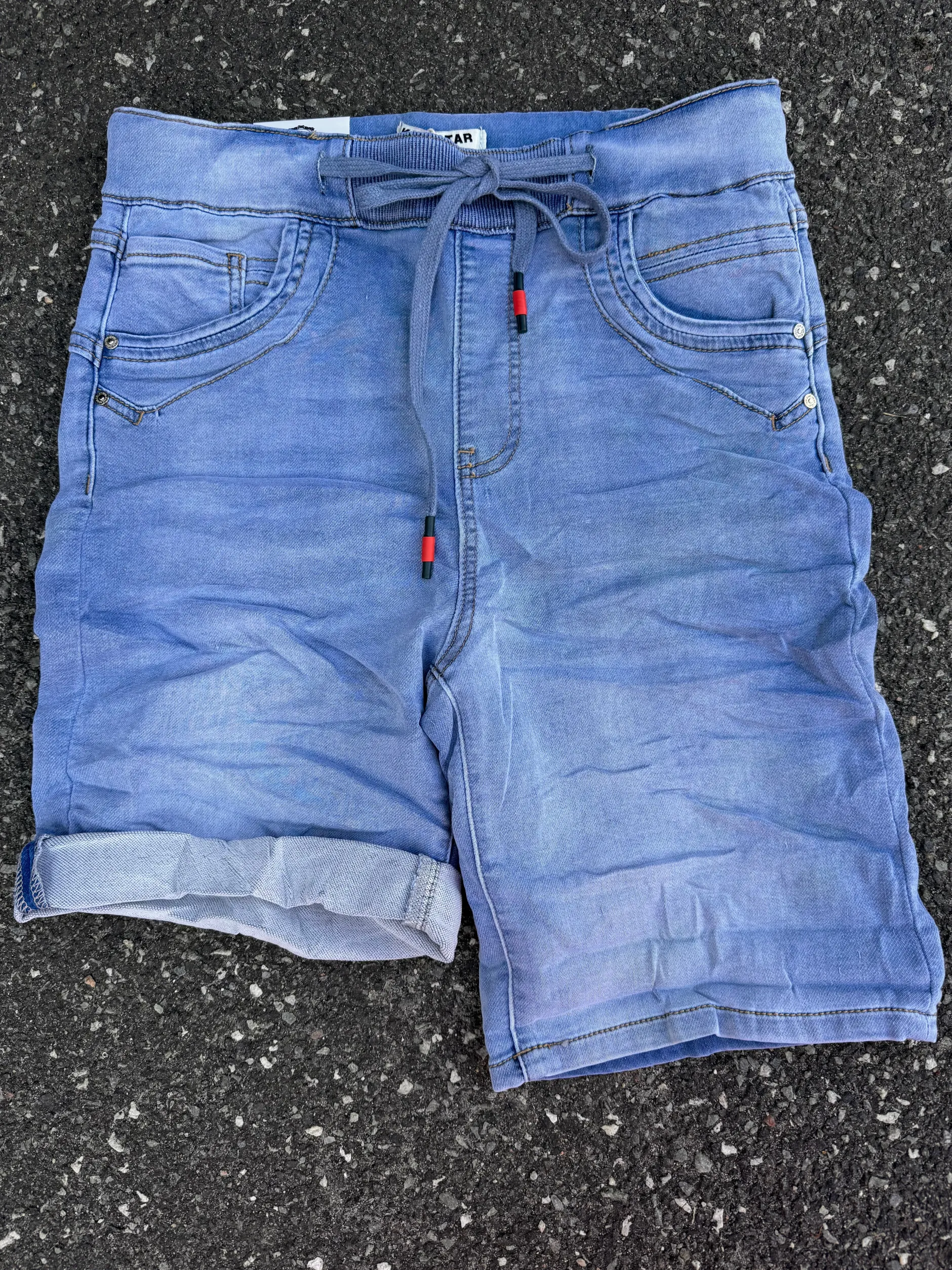 by_engbork_ksa_denim_shor_0.webp Best By KS25106A denim shorts Shorts