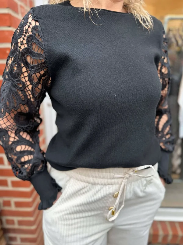 Outlet By Lady knit lace Strik