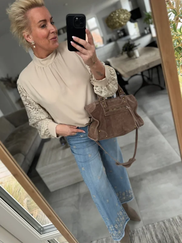 Outlet By Liane bluse lace Bluser