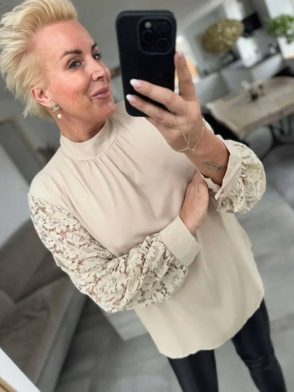Outlet By Liane bluse lace Bluser