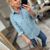 Hot By Madeleine skjorte denim light Bluser | Skjorter