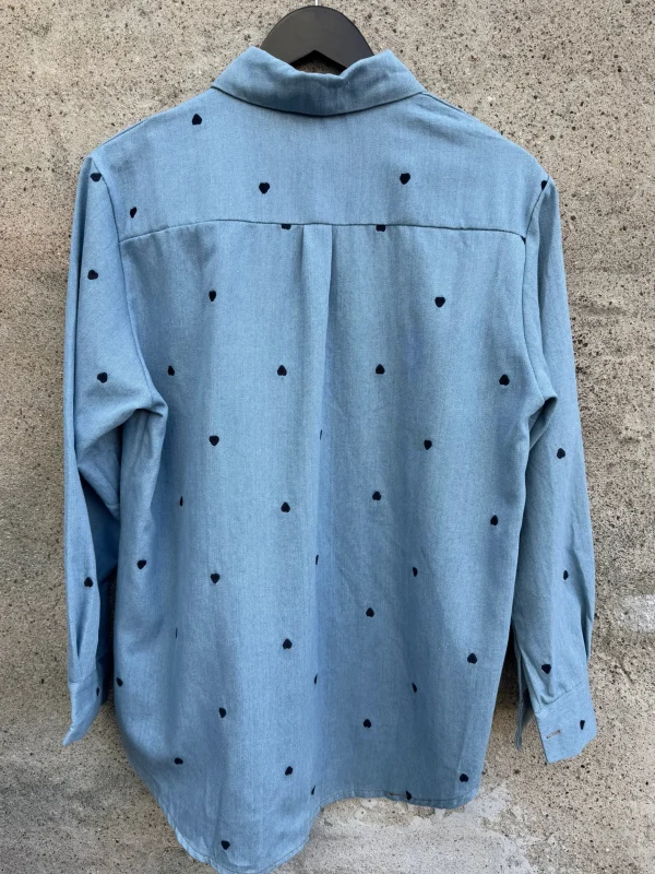 Hot By Madeleine skjorte denim light Bluser | Skjorter