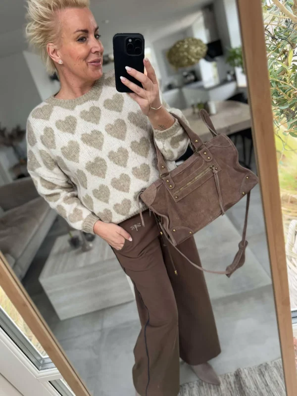 Clearance By Mally knit heart Strik
