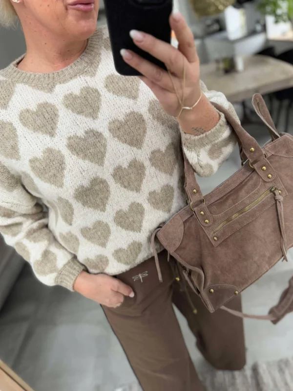 Clearance By Mally knit heart Strik