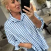 New By Malou skjorte stripe Bluser | Skjorter