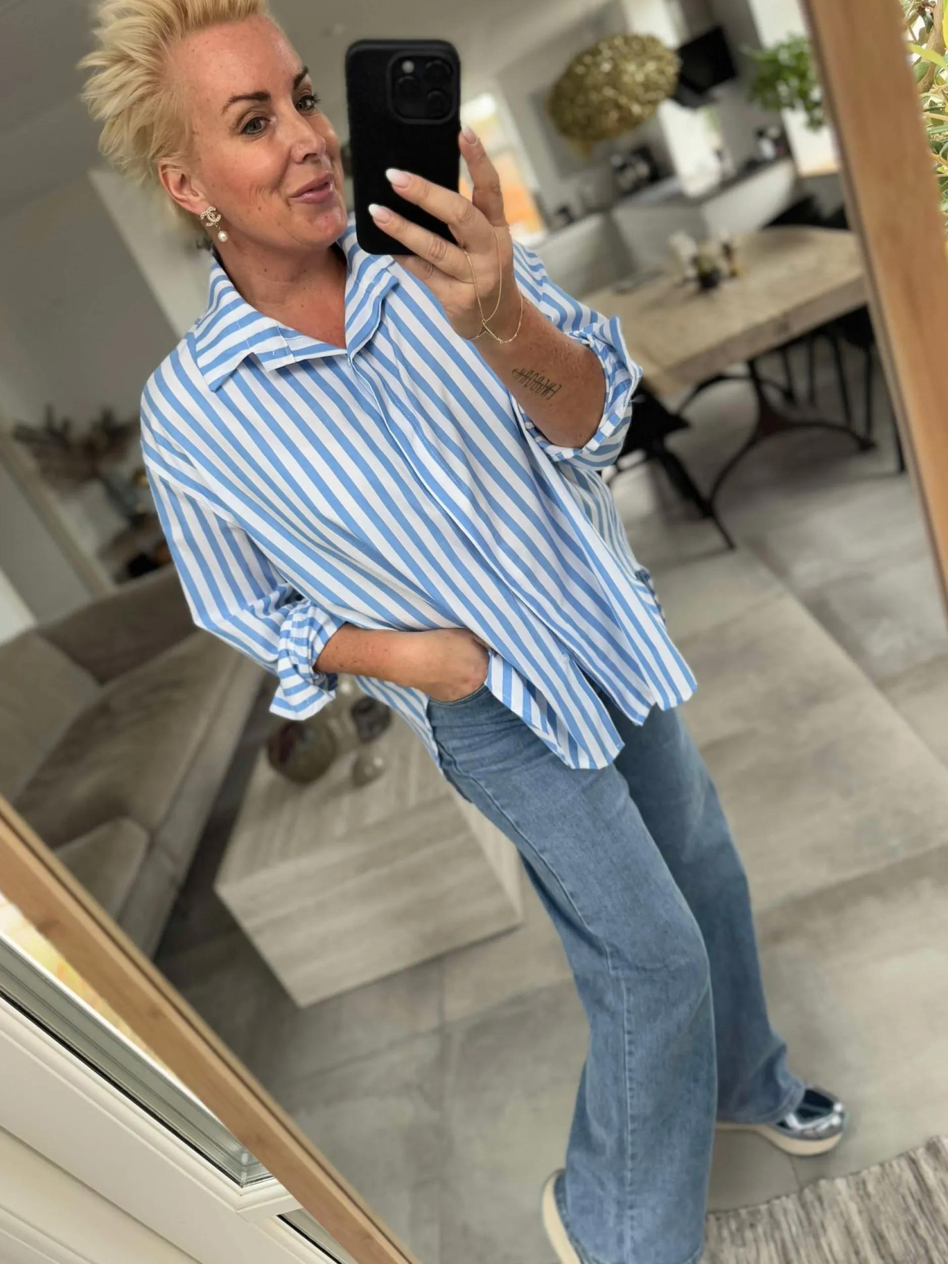 by_engbork_malou_skjorte__1.webp New By Malou skjorte stripe Bluser | Skjorter