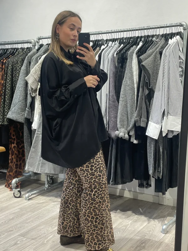 Sale By Megan satin skjorte Bluser | Skjorter