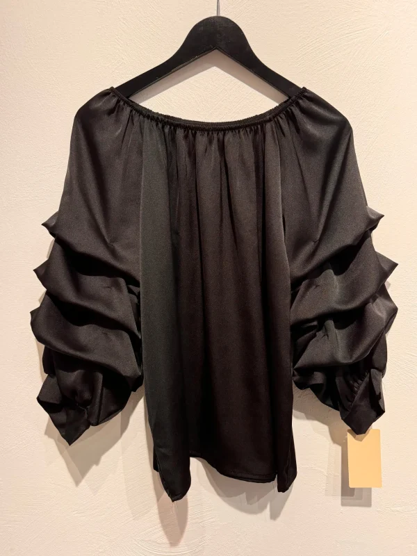Sale By Ofelia satin bluse Bluser