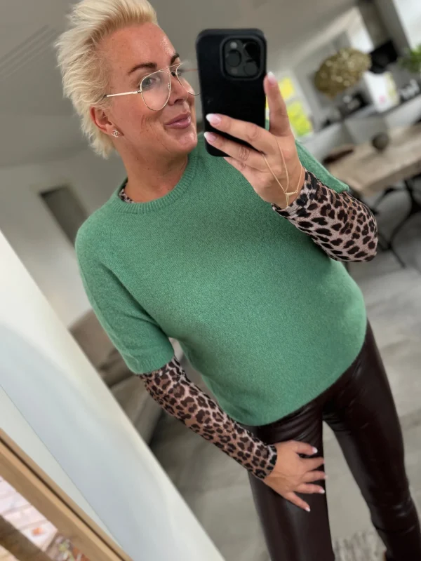 Hot By Ottilia bluse strik Strik