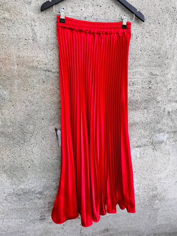 Clearance By Paloma plisse skirt Nederdele