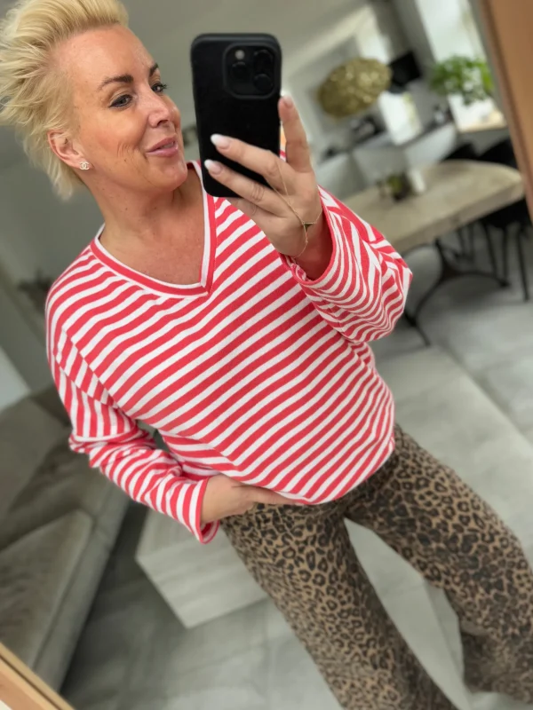 Sale By Tally bluse stripe Bluser