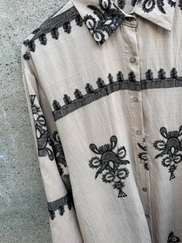 Sale By Zonya kjole embroderi Kjoler | Kjoler