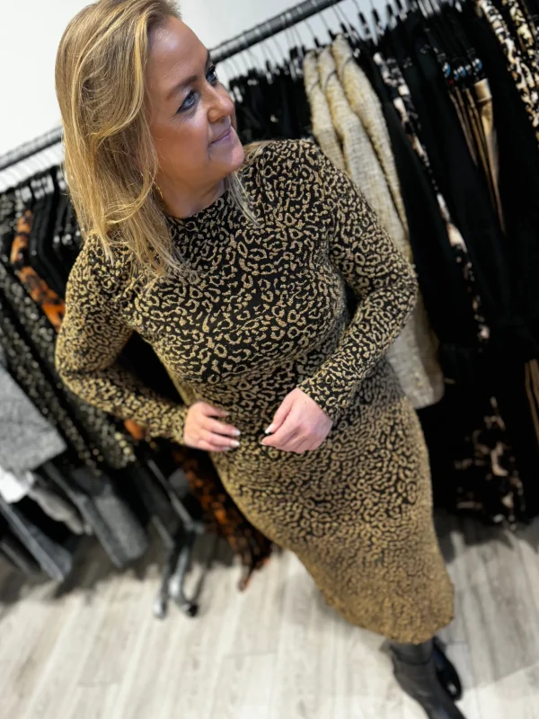 Hot Define 34582 Simone dress gold Kjoler | Kjoler