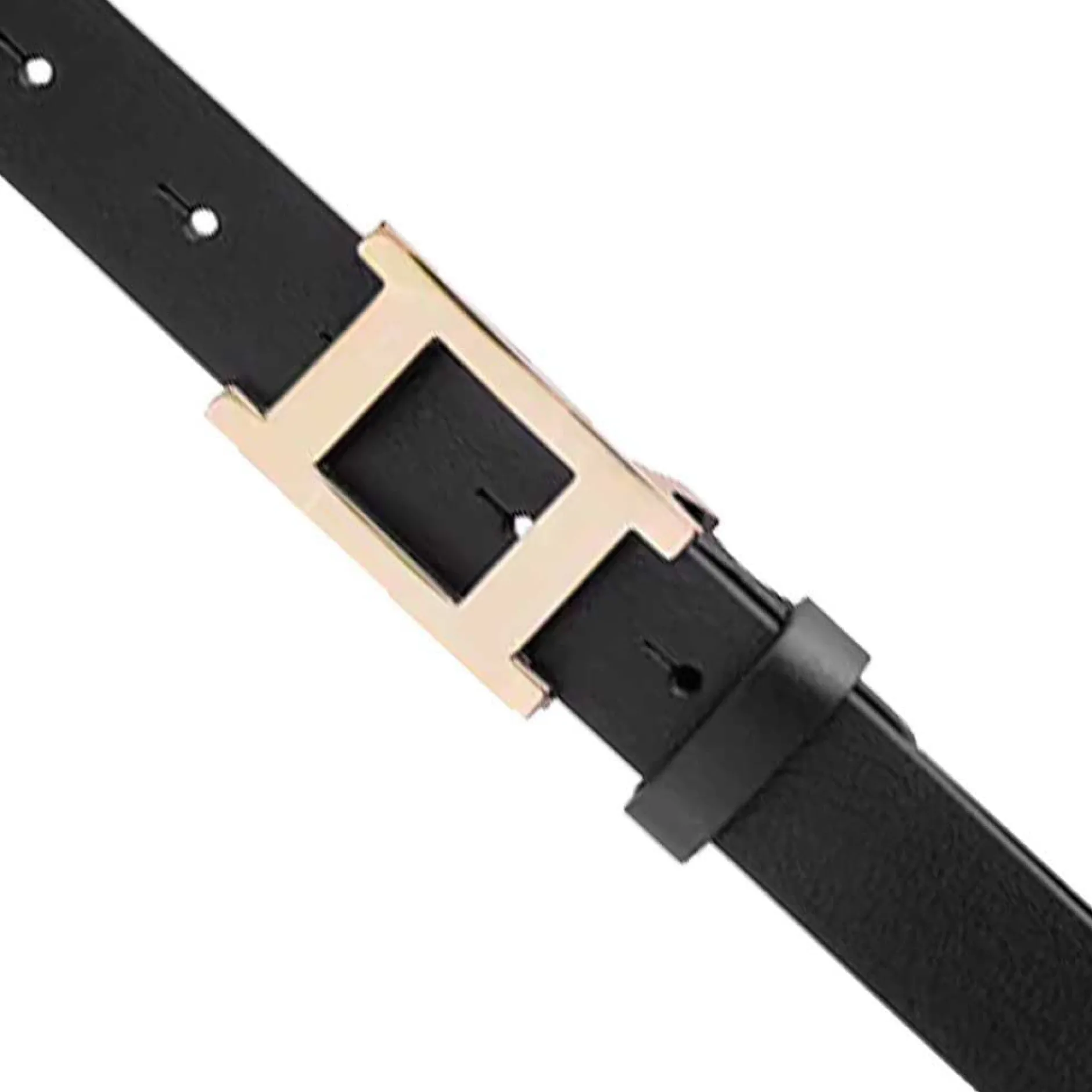 depeche__leather_belt_gol_0.webp Sale 16334 leather belt gold Bælter
