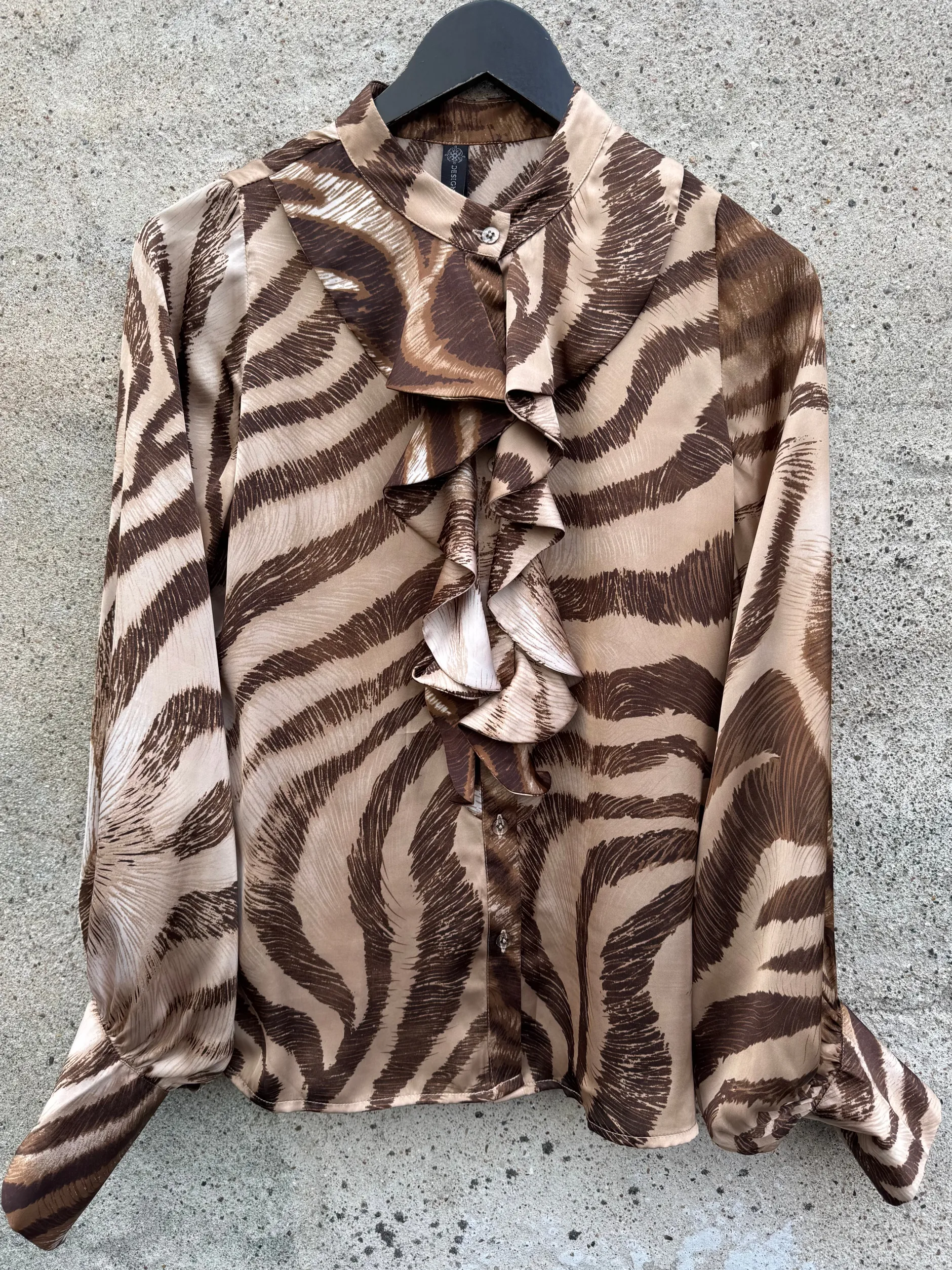 design_by_laerke_princess_0-1.webp Hot Princess deluxe shirt zebra Bluser | Skjorter