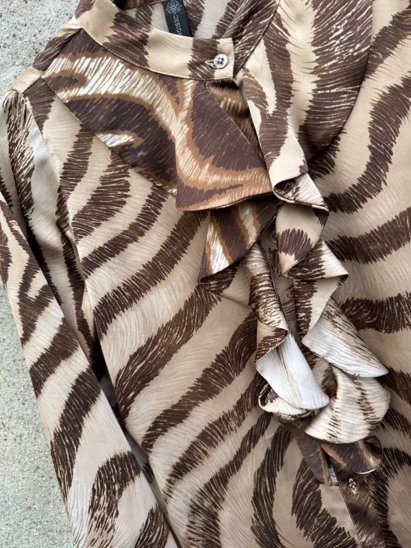 Hot Princess deluxe shirt zebra Bluser | Skjorter