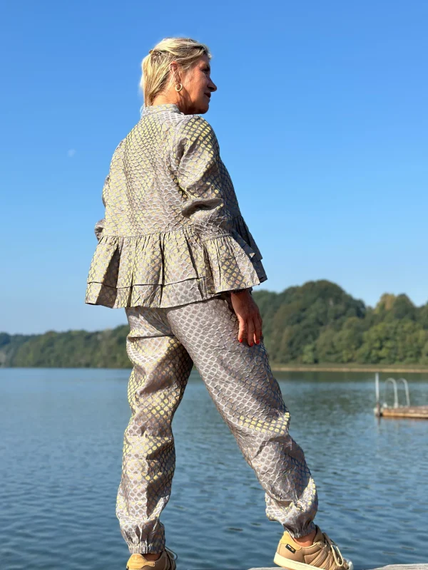 Fashion 2407916 Fiji brokade pant Bukser