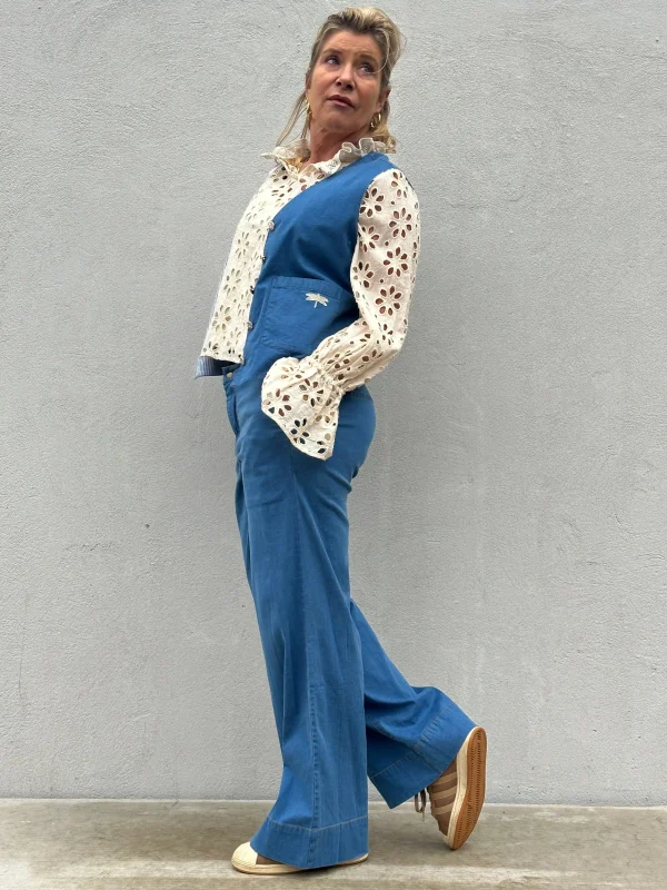 New 2501322 Goa blouse broderi anglaise Bluser | Skjorter