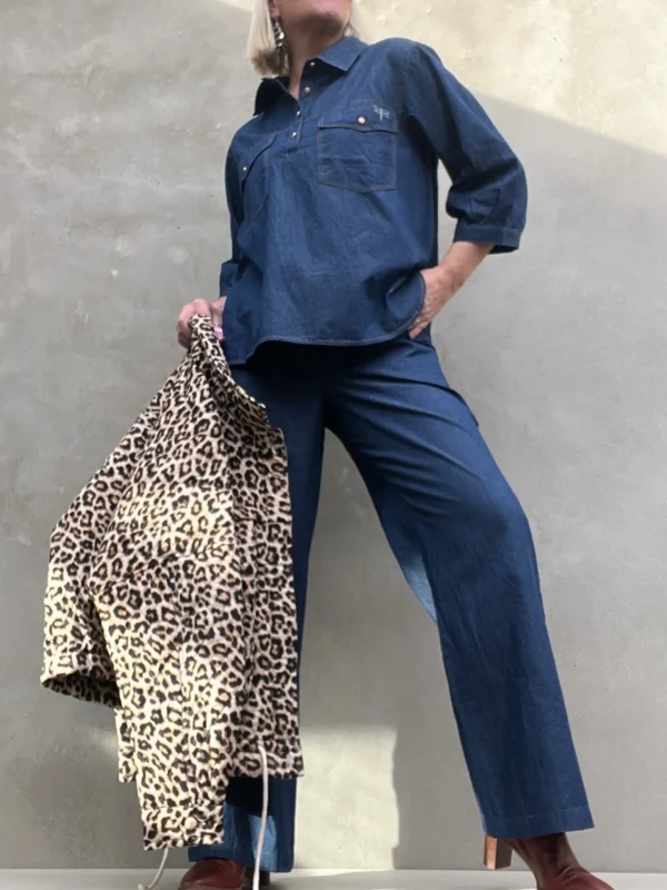 Online 2401901 Honolulu bukser denim Bukser