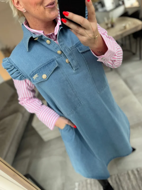 Hot 2407713 Idaho denim dress Kjoler | Kjoler