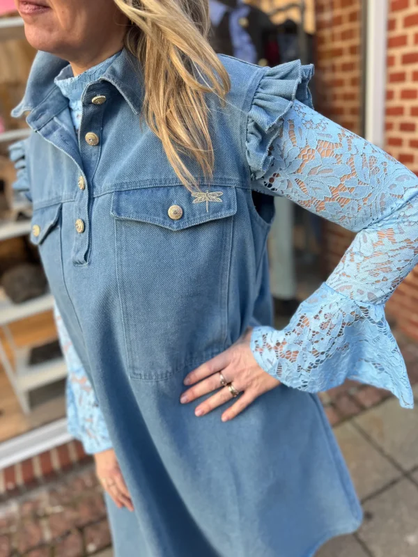 Hot 2407713 Idaho denim dress Kjoler | Kjoler