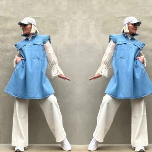 Hot 2407713 Idaho denim dress Kjoler | Kjoler