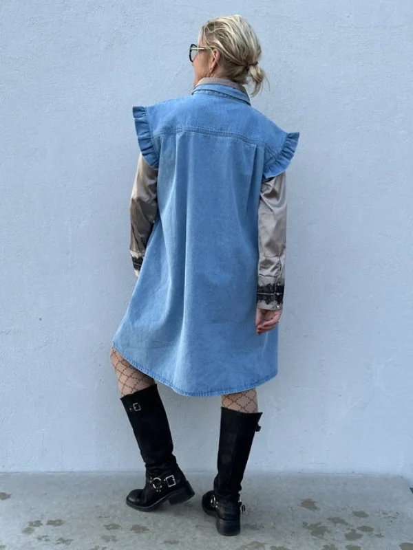 Hot 2407713 Idaho denim dress Kjoler | Kjoler