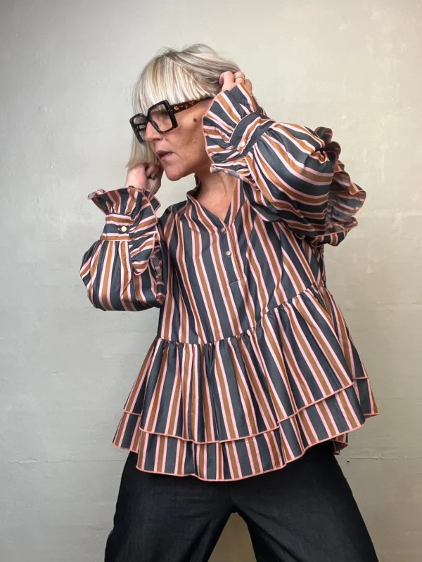 Discount 2501321 Jada bluse stripe Bluser