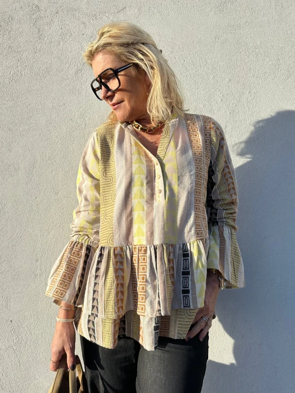 Sale 2501312 Lido jacquard blouse Bluser | Skjorter