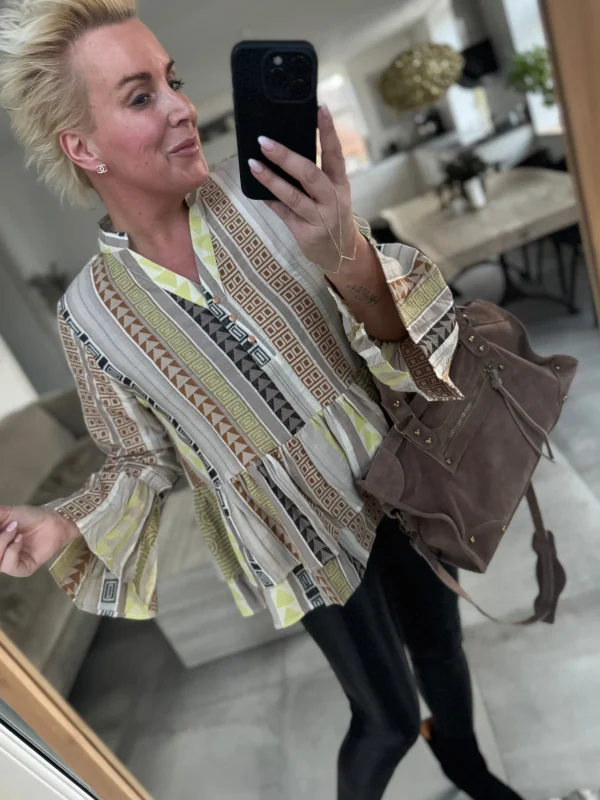 Sale 2501312 Lido jacquard blouse Bluser | Skjorter