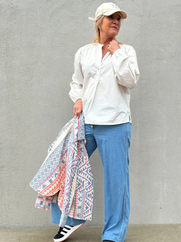 Sale 2501342 Læsø poplin bluse Bluser