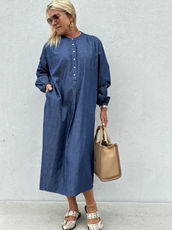 Best 2407702 Luna denim dress Kjoler | Kjoler