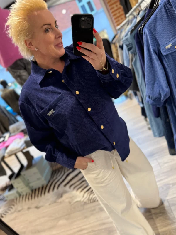 Outlet 2407330 Malmø corduroy shirt Bluser | Skjorter