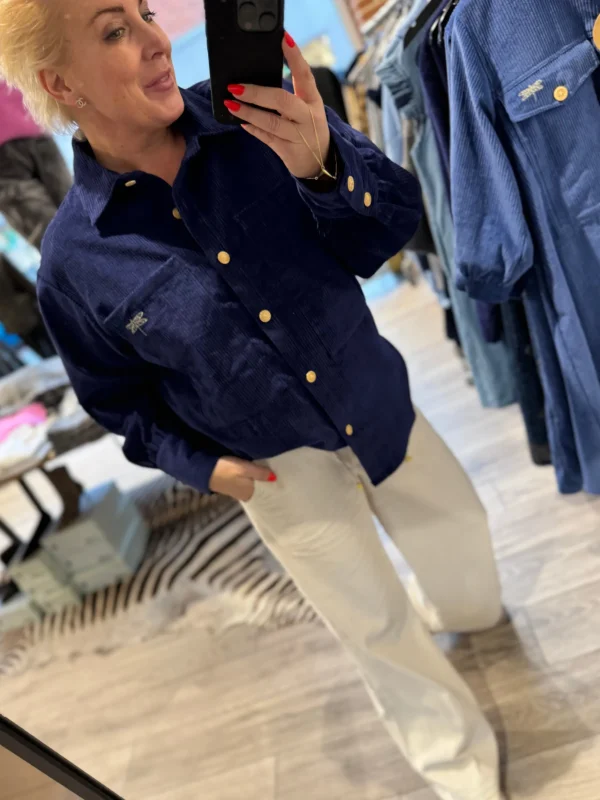 Outlet 2407330 Malmø corduroy shirt Bluser | Skjorter