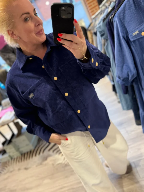 Outlet 2407330 Malmø corduroy shirt Bluser | Skjorter